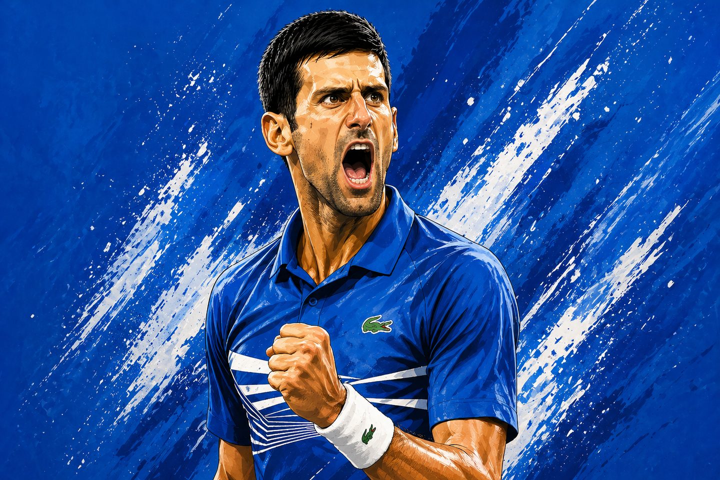 조코비치, 조용한 시간… 폭발 전 준비 단계